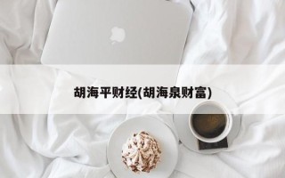 胡海平财经(胡海泉财富)