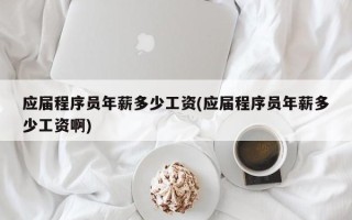 应届程序员年薪多少工资(应届程序员年薪多少工资啊)